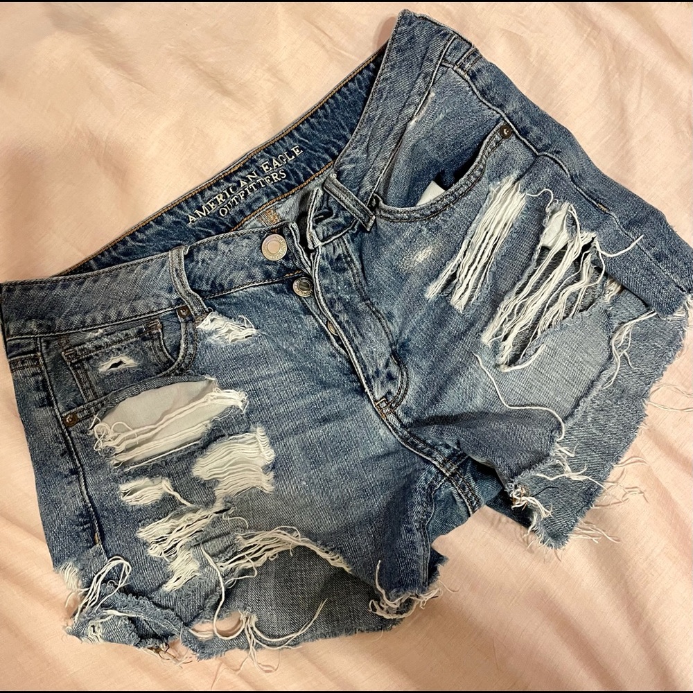 American Eagle Ripped Shorts